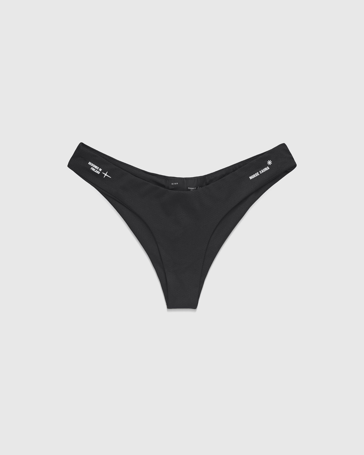 Ukko Women's Nano-Mesh™ Sauna Bikini Bottom, Black