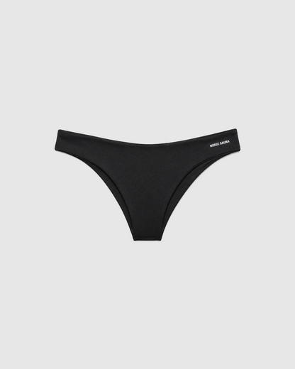 Aino Women's Nano-Mesh™ Sauna Bikini Bottom, Black