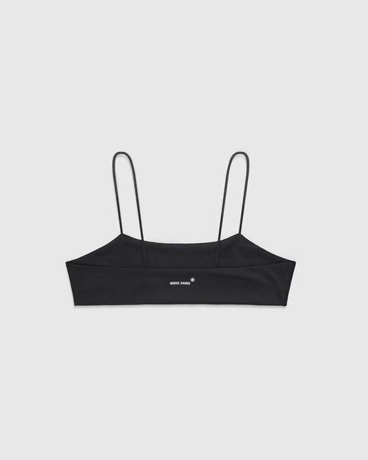 Ukko Women's Nano-Mesh™ Sauna Bikini Top, Black