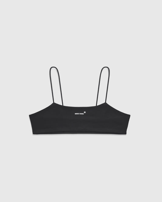 Ukko Women's Nano-Mesh™ Sauna Bikini Top, Black