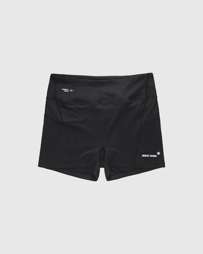 Löyly Women's Nano-Mesh™ 3" Sauna Shorts, Black