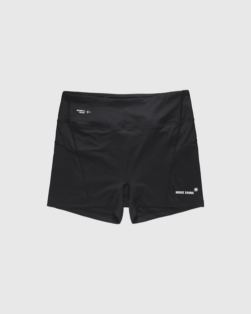 Löyly Nano-Mesh™ 3" Sauna Shorts, Black