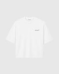 Norse Sauna Bain Finlandais Cotton Box Fit Tee, White