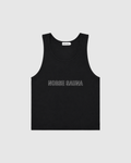 Norse Sauna Cotton Loose Tank Top, Black